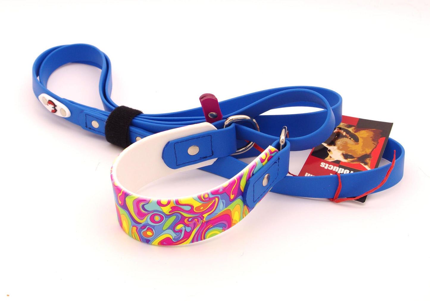 UV printed Martingale Slip Lead - Single Layer