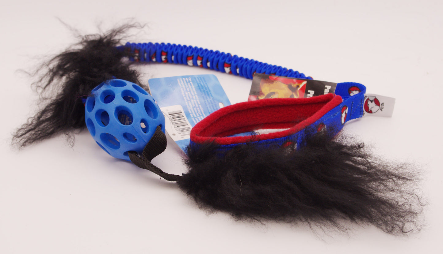 Small Holee Football with Tibetan Lamb Cuff and "Tail"