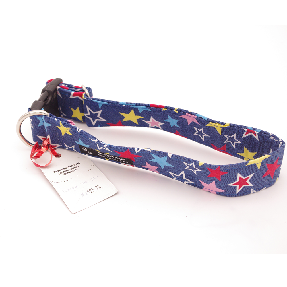 Stars - Large, 1.5" wide collar