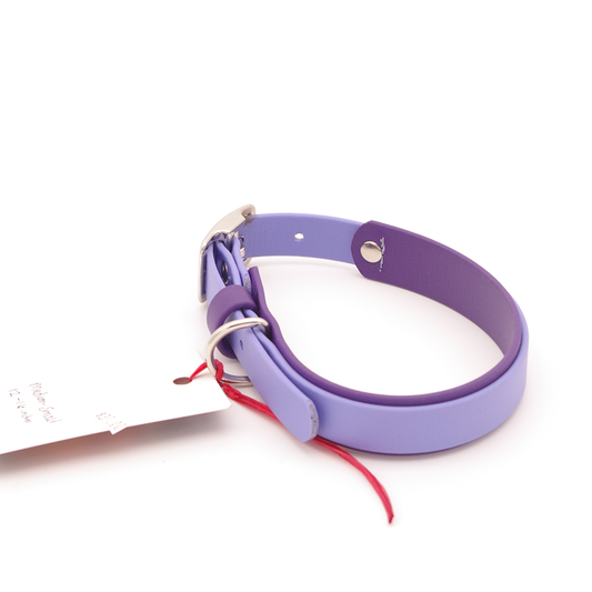 Medium-Small 1 inch wide Purple and Lilac Collar