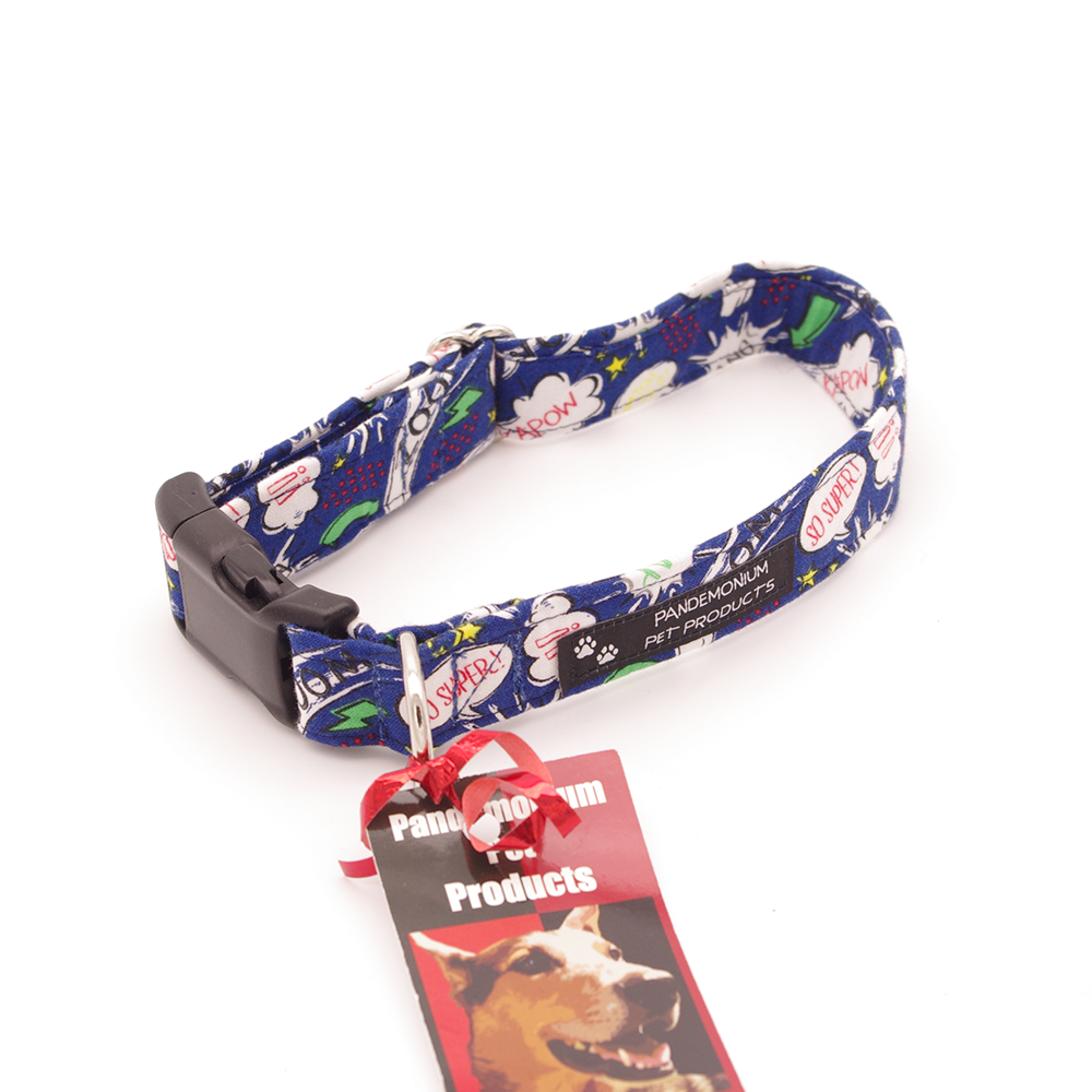 Action Bubbles - Medium, 1" wide collar