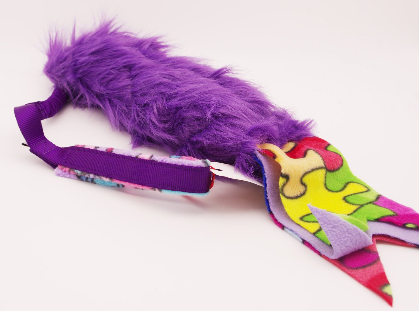 Big Bumpers - Purple Faux with Purple Strapping