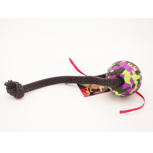EVA Foam Ball (7cm) with Grippy Biothane Handle