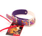 Small 1 inch wide, double layer UV printed Biothane -Unicorns - 10 - 14 inches, Nickel Hardware