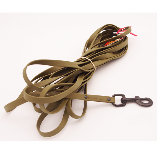30 ft Khaki long line with oversized clip