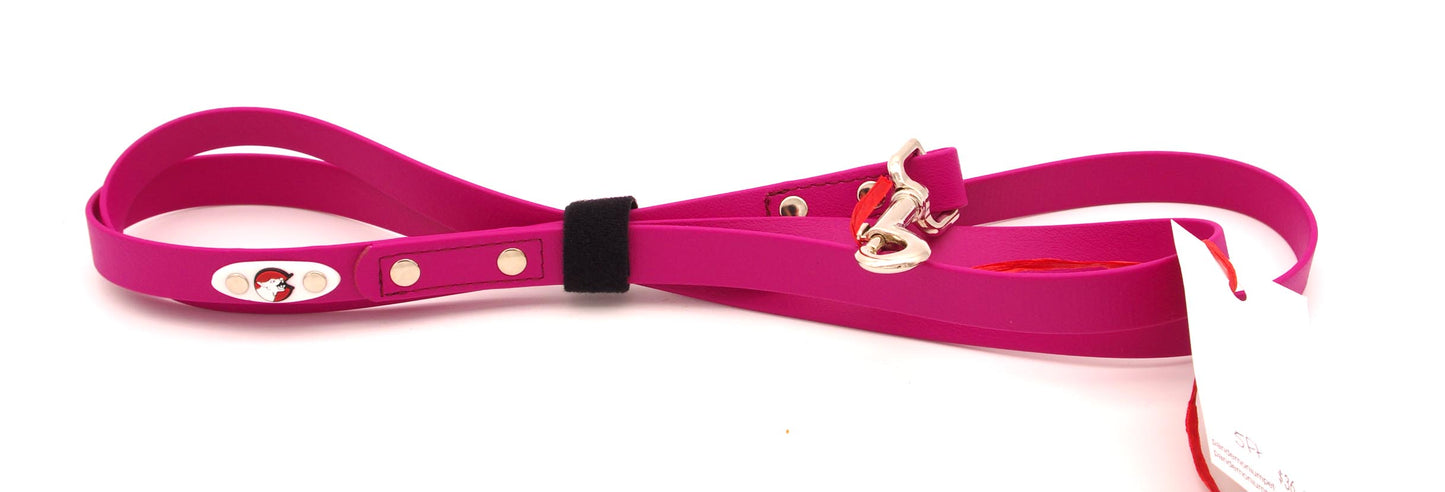 5ft - 3/4 inch biothane leash - various colours