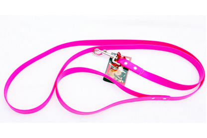 6ft leash - 3/4 inch biothane - swivel snap