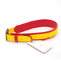 Large - 1.5 inch wide Red and Yellow collar