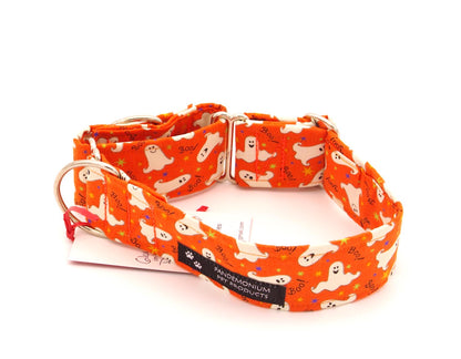 Medium - 1.5 inch wide - Glowing Ghosts Martingale