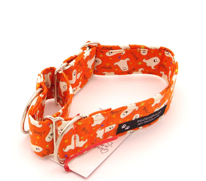 Medium - 1.5 inch wide - Glowing Ghosts Martingale
