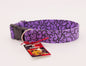 Medium - 1.5 inch - Purple Scrolls
