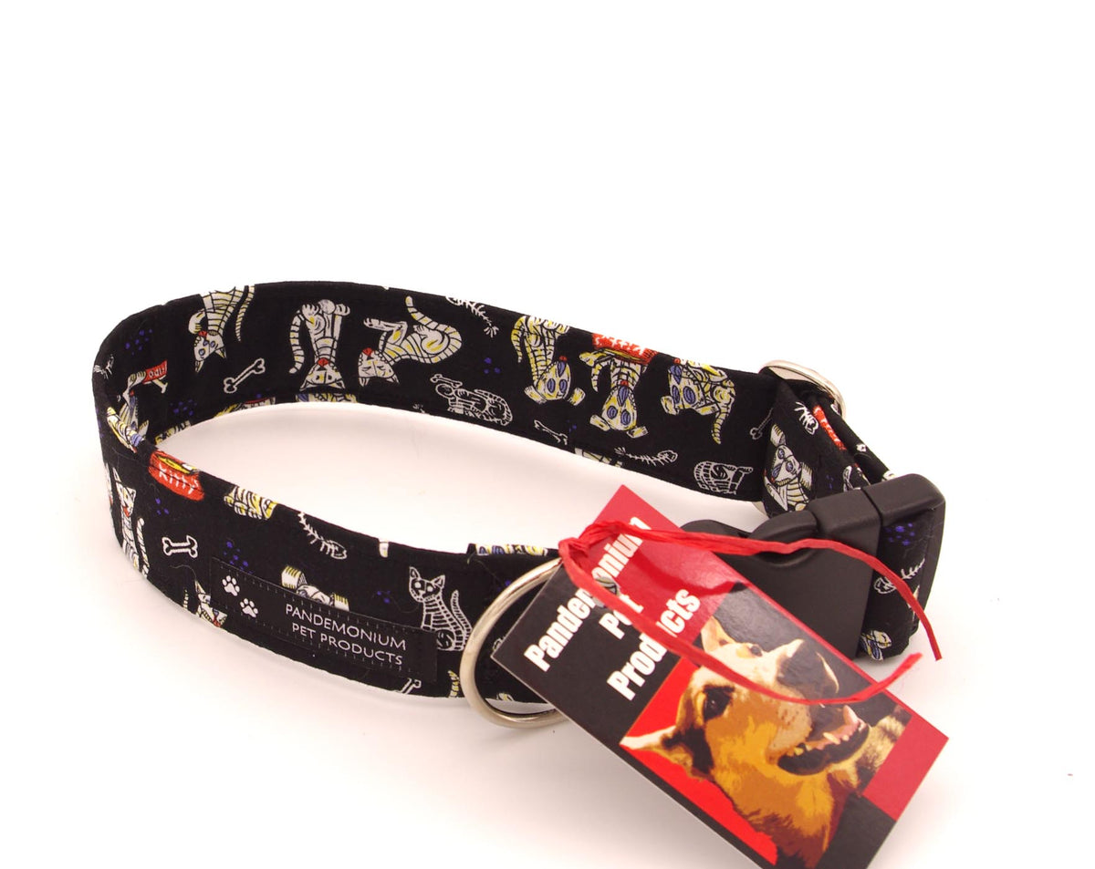 Medium - 1.5 inch wide - Skelly Dogs