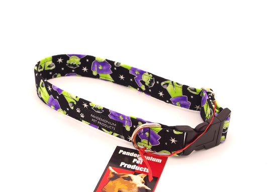 Medium - 1 inch wide -Frankenstein's Monster - Glow in the Dark