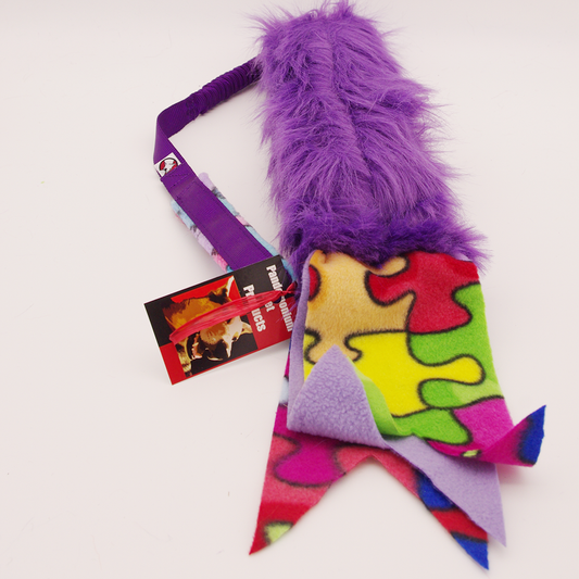 Big Bumpers - Purple Faux with Purple Strapping