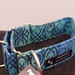 Batik Blue Celtic Martingale