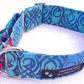 Batik Blue Celtic Martingale