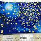 Night Sky with Gold Stars