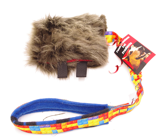 Pocket Tug - Brown Faux and Puzzle Strapping