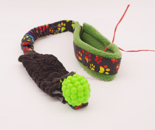 Green Berry Shorty with Persian Lamb Cuff