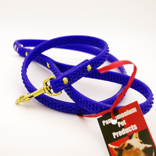 6ft Supergrip Biothane Leash - 5/8 inch wide - Brass Swivel Snap