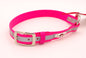 Large (20 - 24) - 1 inch - Pink Reflective Hunting Collar