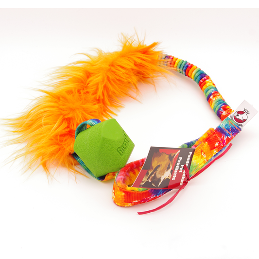 Medium Erratic Ball with Classic Length Bungee and Long Faux Cuff