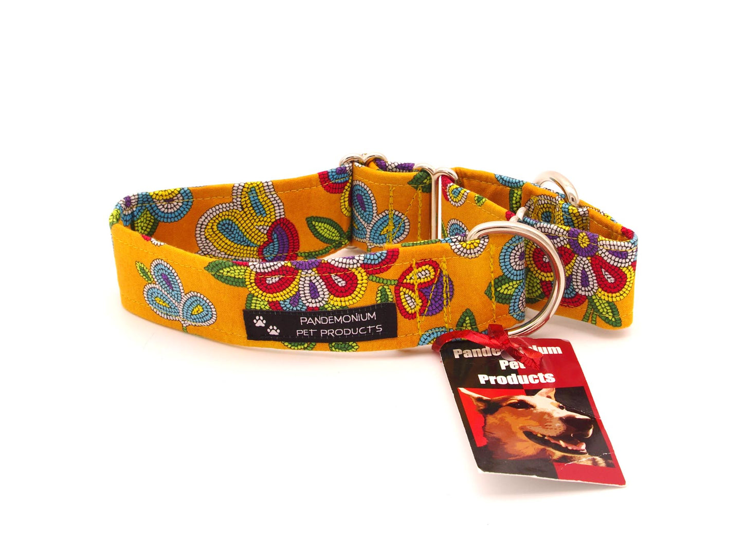 Medium - 1.5 inch wide - Yellow Bead Flower