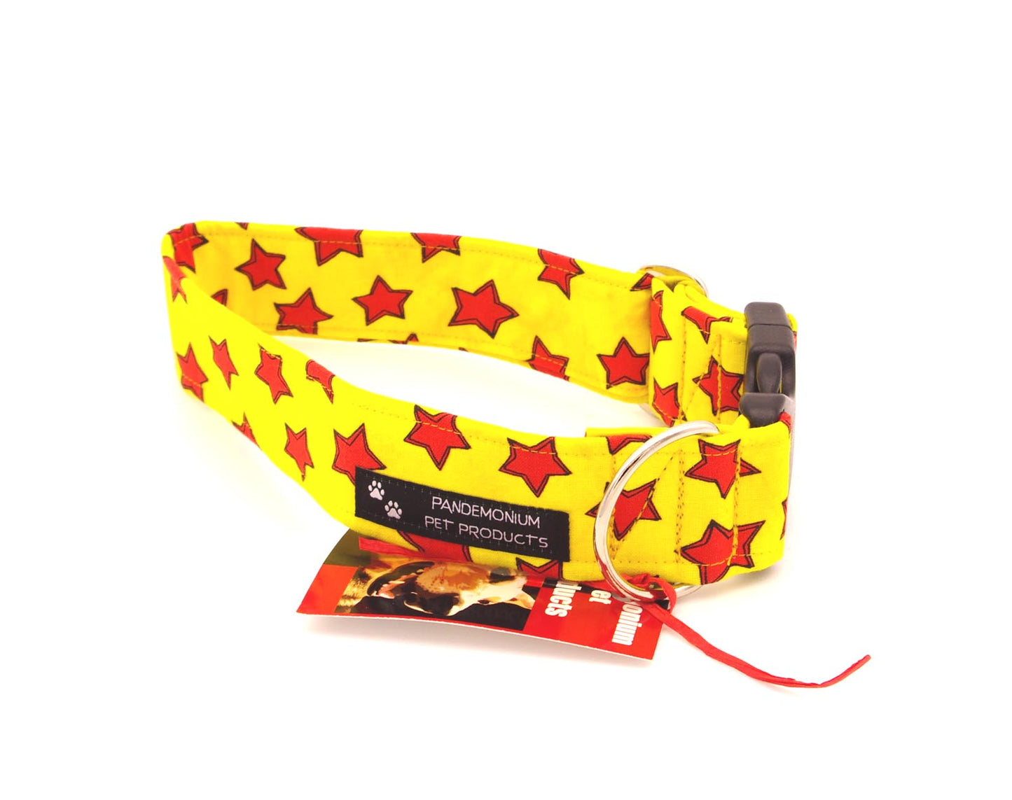 Medium - 1.5 inch - Big Red Stars