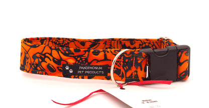 Medium - 1.5 inch wide - Batik Pumpkin