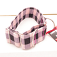 Pink Plaid Martingale