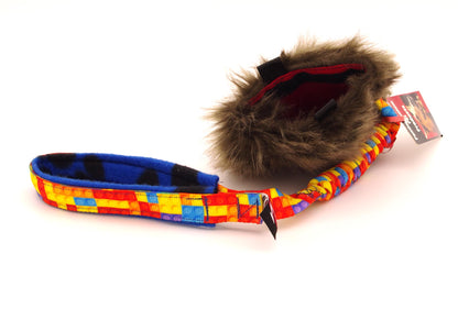 Pocket Tug - Brown Faux and Puzzle Strapping