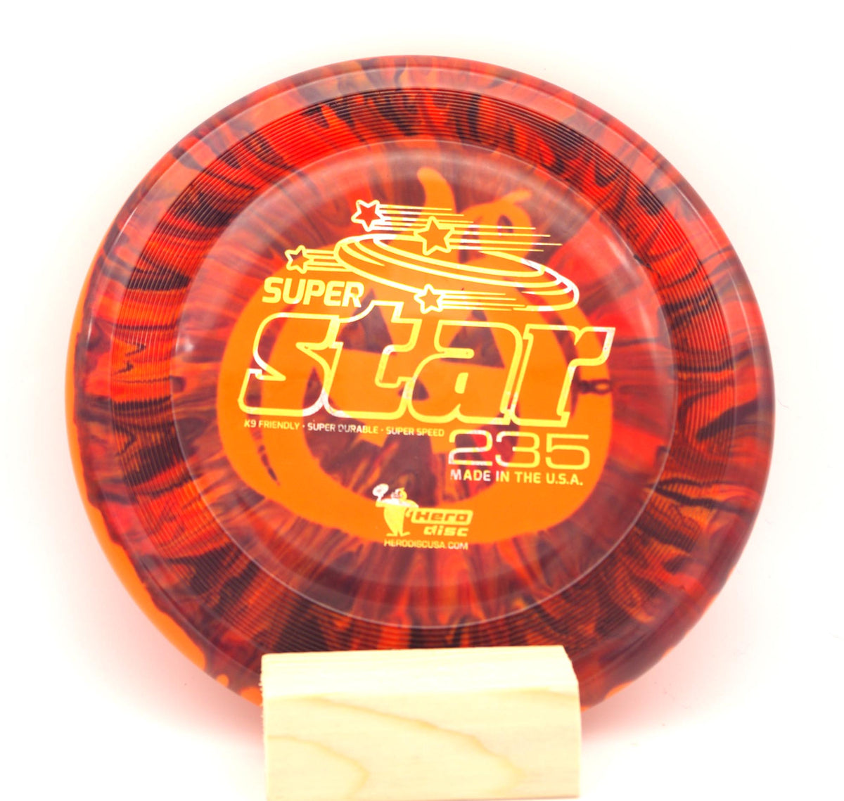Hand-dyed Pumpkin Hero Superstar 235