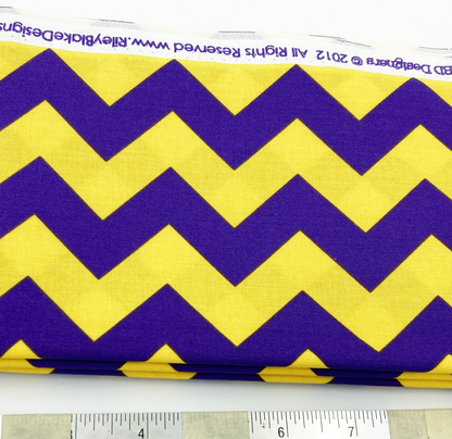 Purple Yellow Zig Zag