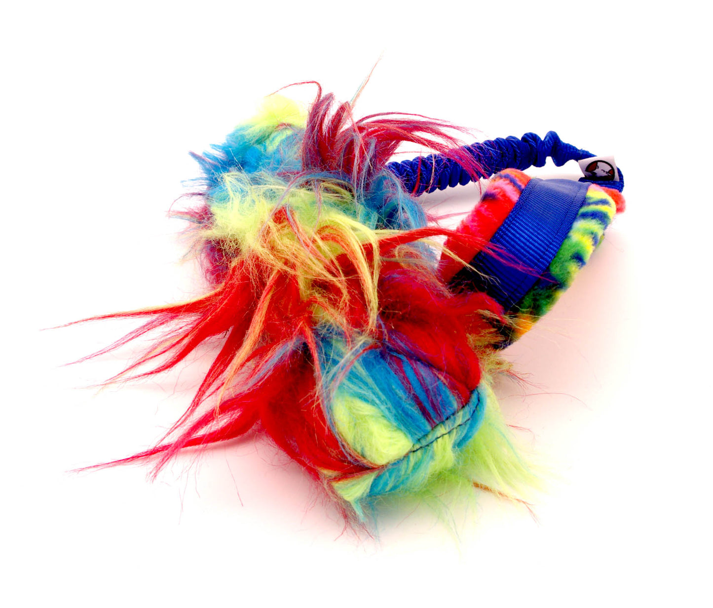 Faux Fur Bumper Tug - with Squeaker