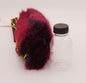 Small Bottle Tug - Dark Red Faux with Flame Strapping