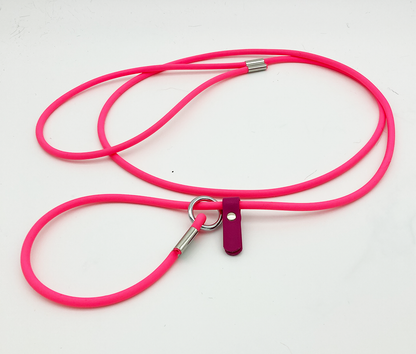 Pocket Slip Leash: 1/4 inch wide Biothane Rope