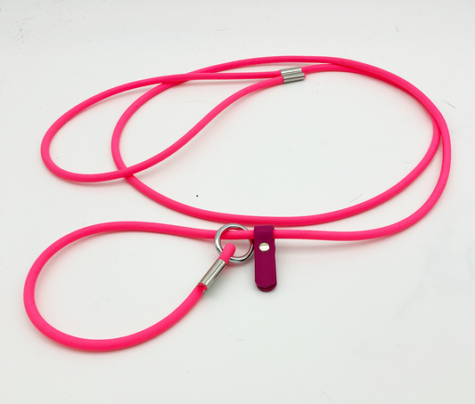Pocket Slip Leash: 1/4 inch wide Biothane Rope