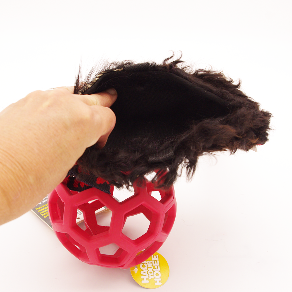 Small Holee Shorty with Curly Lamb Pocket Cuff
