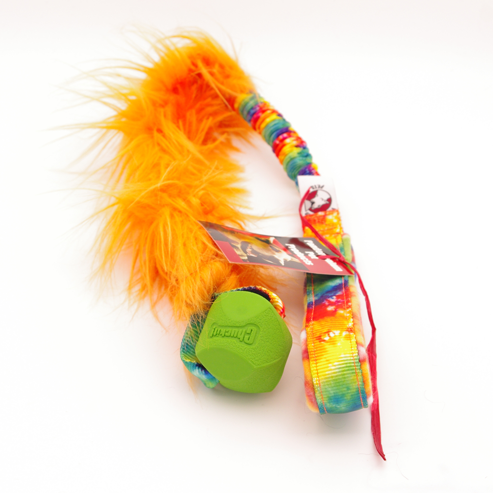 Small Erratic Ball Shorty with long faux cuff