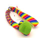 Small Chuck It Erratic Ball -  Shorty - Rainbow Strapping