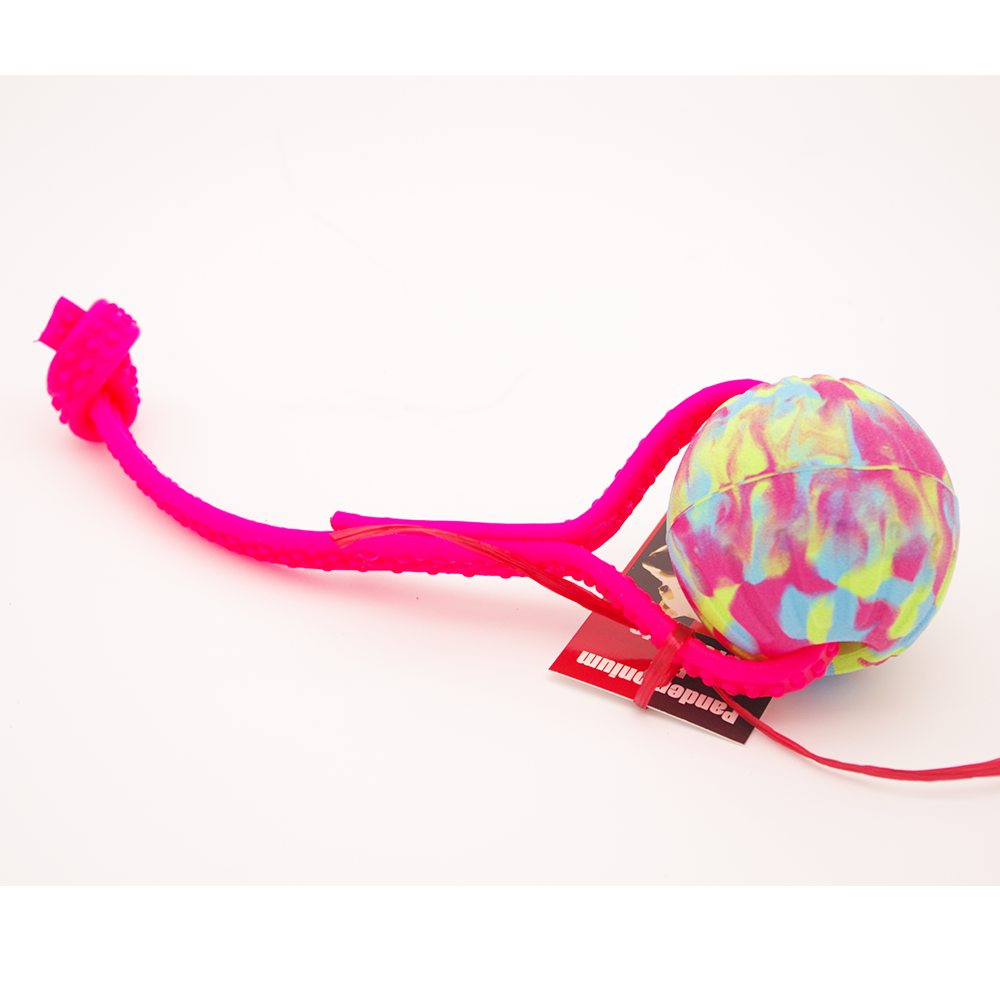 EVA Foam Ball (7cm) with Grippy Biothane Handle