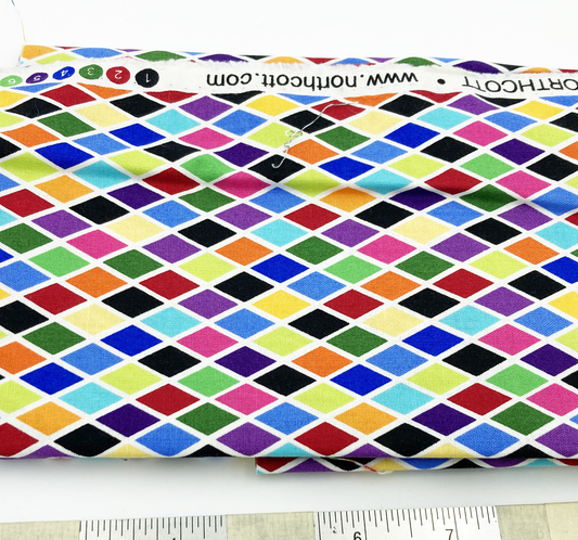 Rainbow Harlequin Pattern