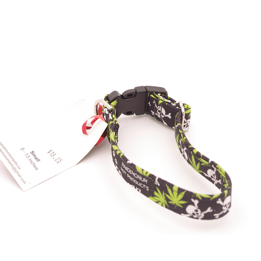 Skulls and Mary Jane - Small, 3/4" wide collar