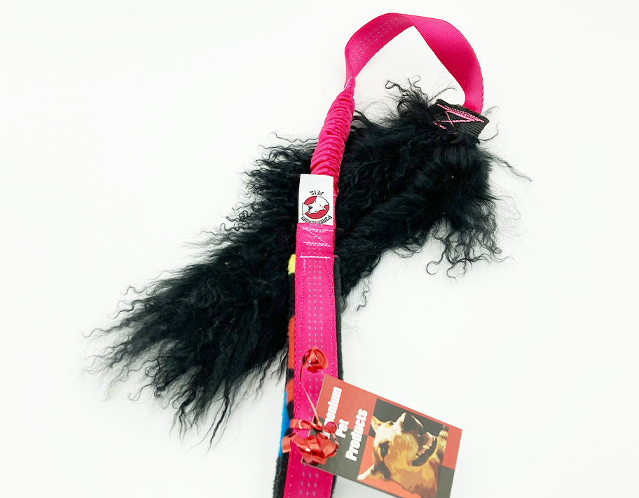Real Fur Bite Stick Bungee Tug (Copy)